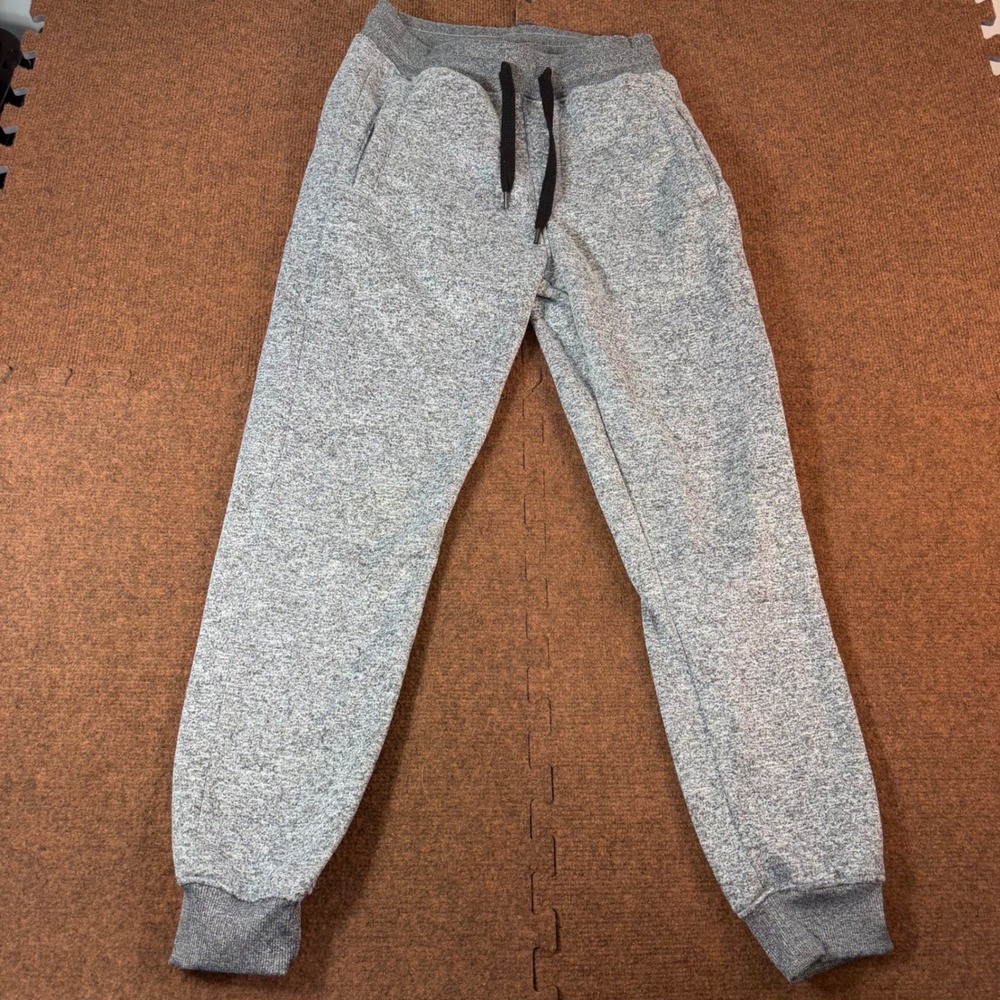 Southpole Joggers Mens Small Grey Marl Fleece Sweatpants Tapered Cuffs 0204G18-0